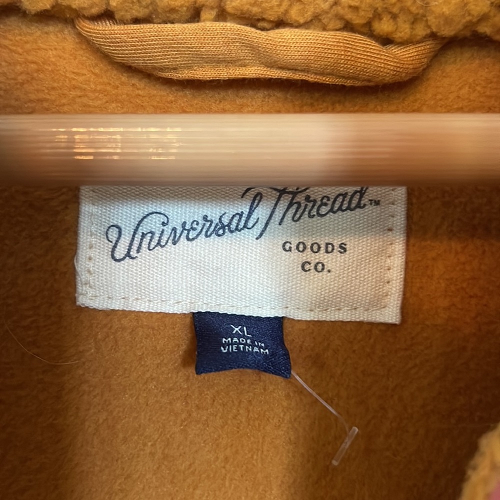 Universal Thread Teddy Snap Coat - image 3